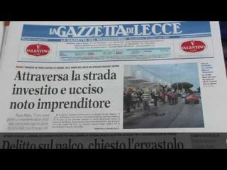 Rassegna Stampa 18 Maggio 2016 - Leccenews24 -