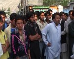 Protest at Skardu Gilgit Baltistan for opening of road from kargil to ladakh