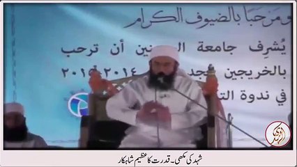 Maulana Tariq Jameel-Bayan about Honey Bee -