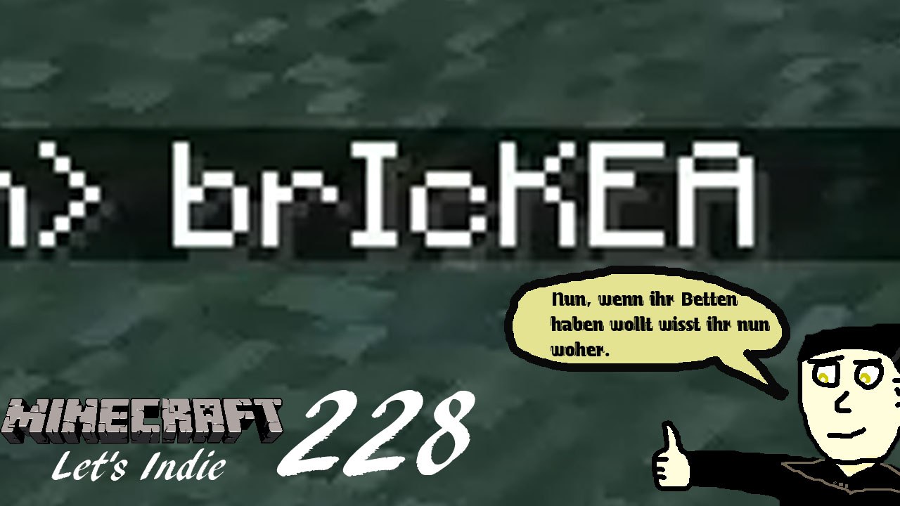 Minecraft Let's Indie 228: brIcKEA