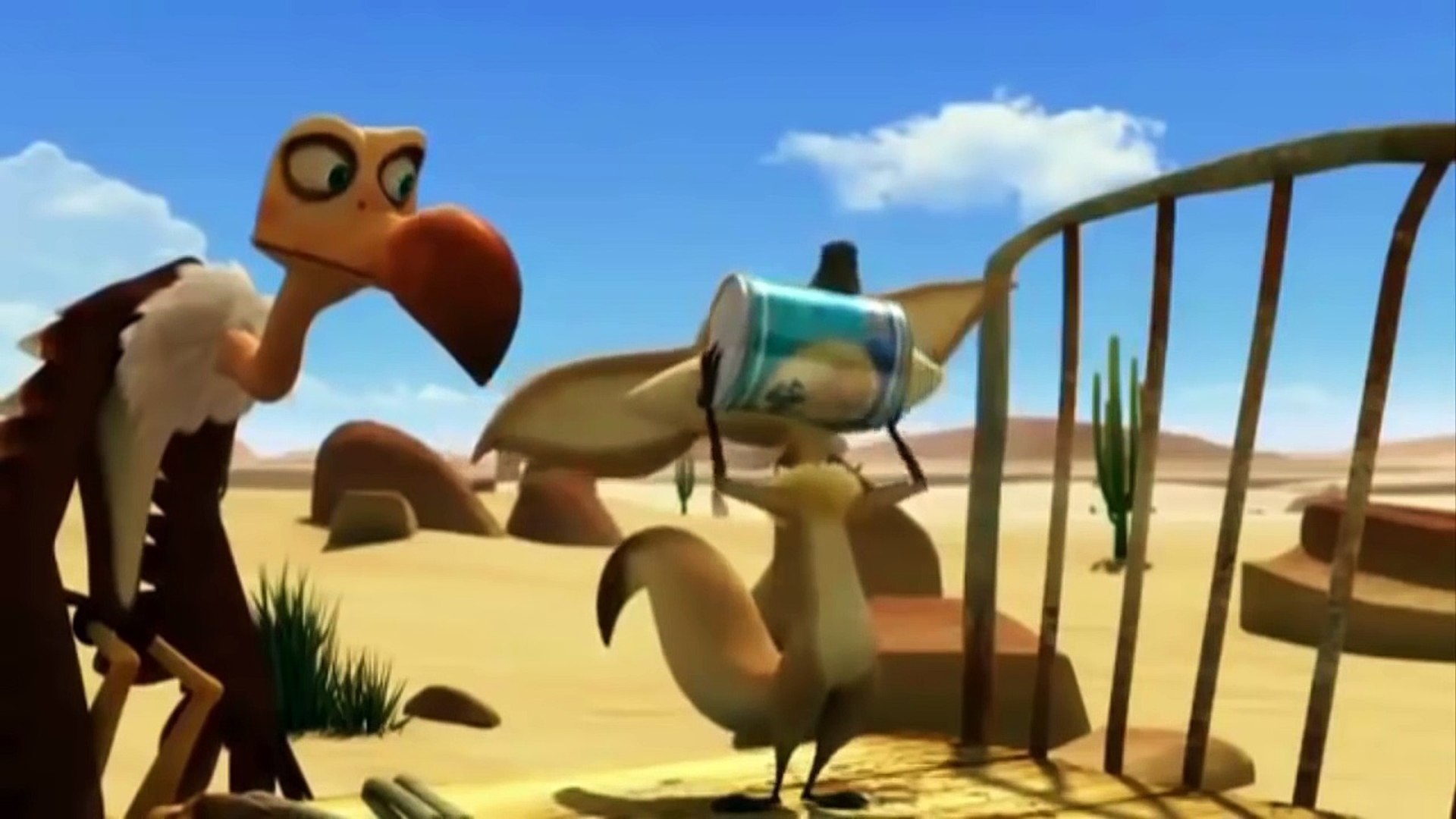 Oscar's Oasis Cartoon - Pineapple Chase - Funny Animal Movies