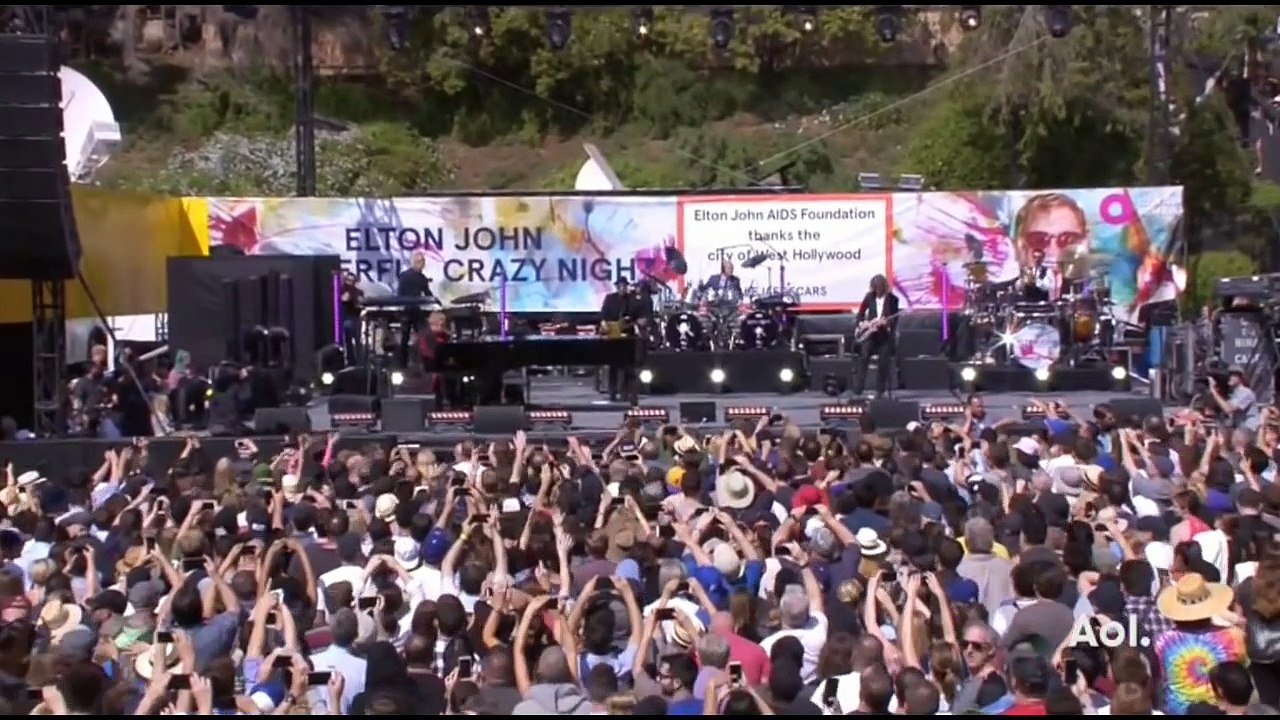 Elton John - "Don't Let The Sun Go Down On Me" (feat Lady Gaga) (Live On Sunset Boulevard 2016)