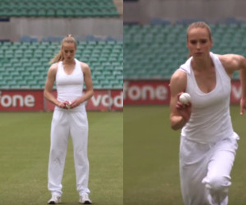 Brett Lee' Sister Women Cricket Fast Bowler Skills.She is most beautiful woman Cricketer