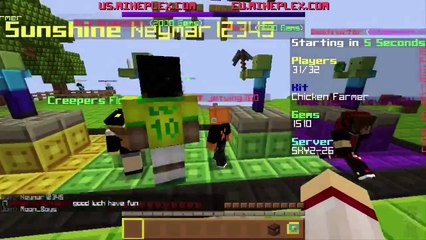 Minecraft: Skywars Team Gameplay