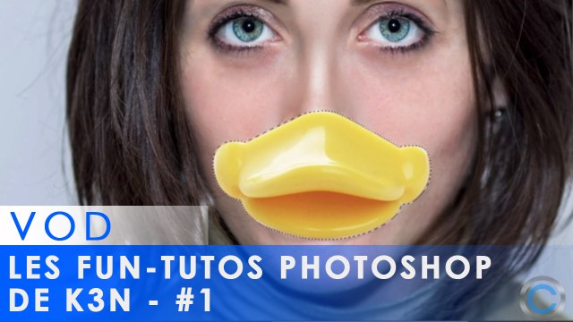 COOLDOWN_TV - Les fun-tutos Photoshop de K3N - #1 On dirait un babouin !! [VOD]