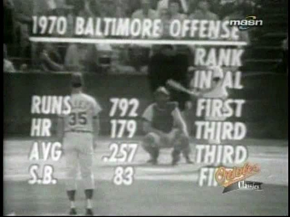 MLB 1970 World Series G4 - Cincinnati Reds vs Baltimore Orioles