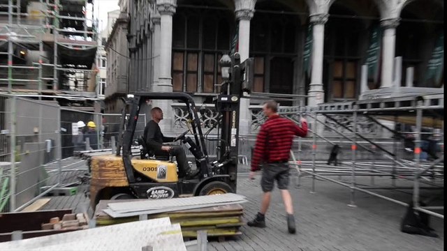 Fin de la rénovation des façades de la grand'place de Bruxelles