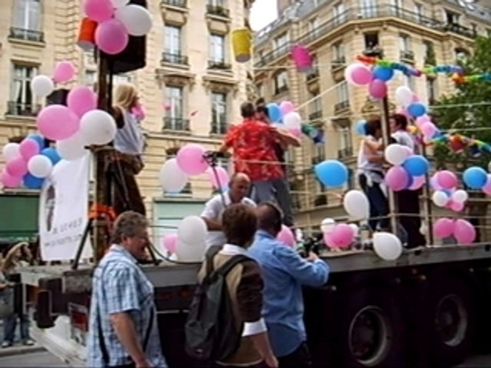 Bal musette lors de la Marche des Fiertés 2007