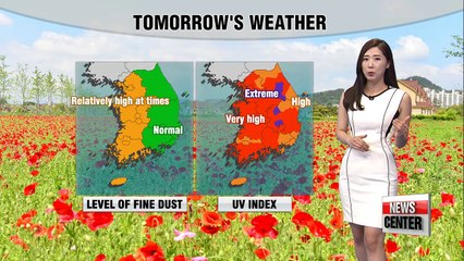 High in Seoul to soar 32℃ on Thursday