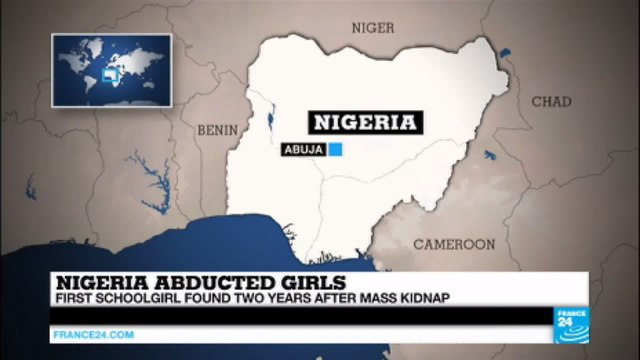 Nigeria abducted girls: First schoolgirl found two years after mass kidnap