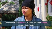 Blac Chyna Believes Kris Jenner Leaked Her Baby News and ‘Is Furious’