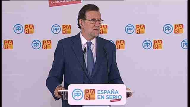Rajoy: No estamos para dar saltos en el vacío ni de jugar a la ruleta rusa