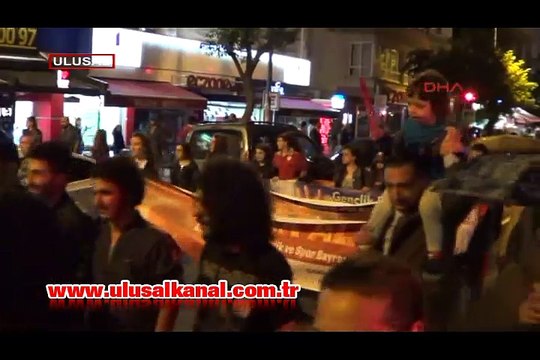 3 bin kişi Mustafa Kemalin askerleriyiz sloganı atarak yürüdü