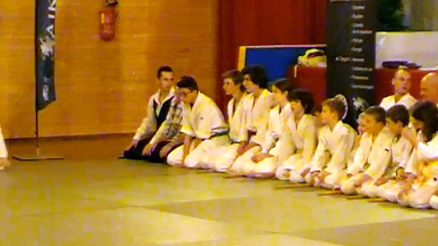 AIKIDO SOMBERNON Enfants Noel 2015