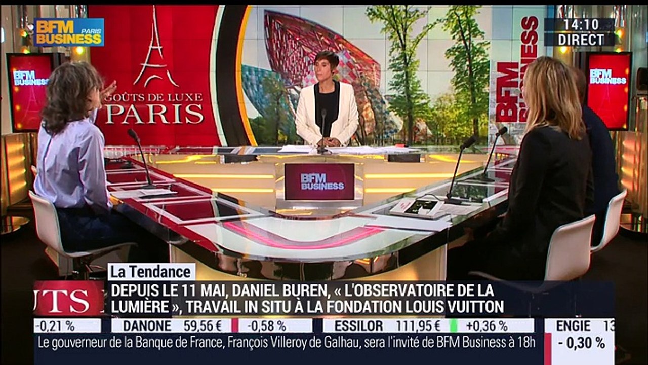 La tendance culturelle: La Fondation Louis Vuitton est totalement relookée par Daniel Buren - 18/05