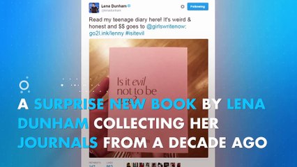 Lena Dunham surprises fans with new book containing excerpts from her diary