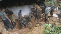 Cientos de desaparecidos y miles de evacuados por deslizamientos de tierra en Sri Lanka