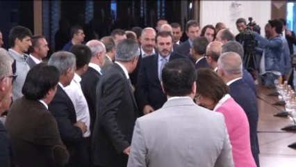 Bakanlar Ünal ve Soylu, Toplu İş Sözleşmesi İmza Törenine Katıldı (1)