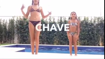 Best challenge tags in pool with sister | HD