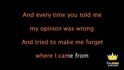 Justin Bieber - Love Yourself Karaoke Version