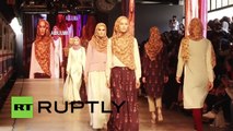 Turkey - First International Modest Fashion Week kicks off in Istanbul.