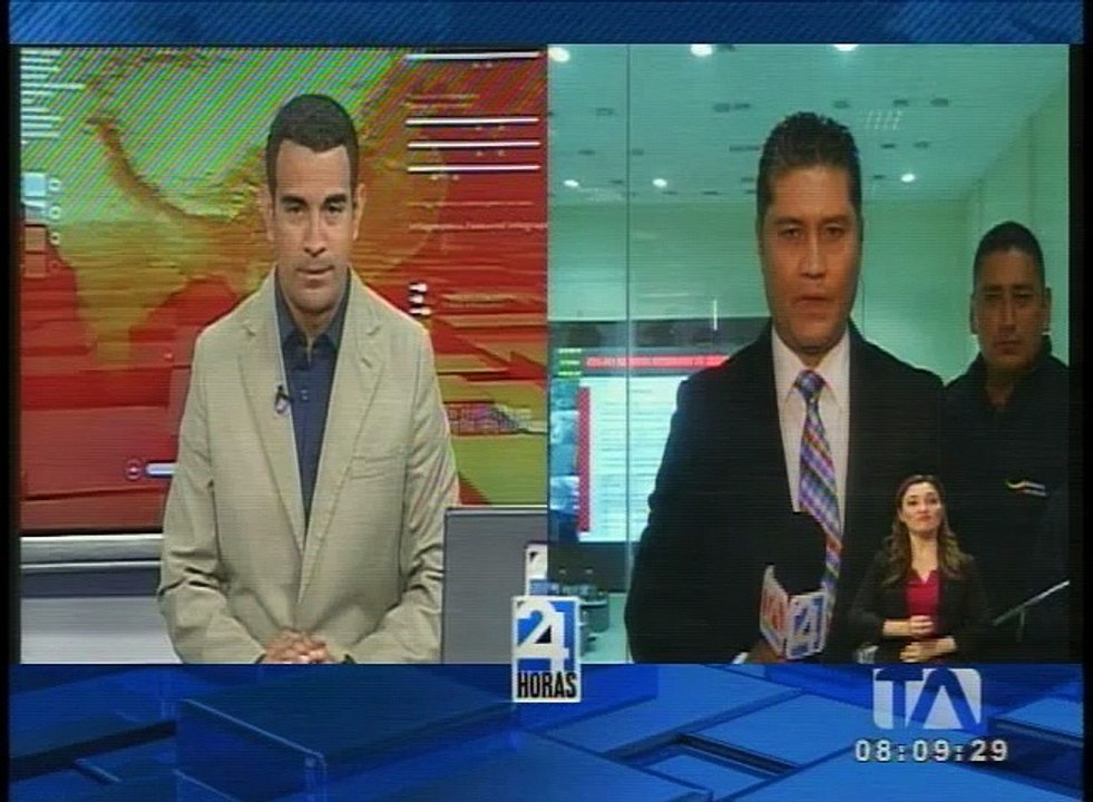 Seis heridos deja la réplica de 6.8 grados que sacudió Ecuador