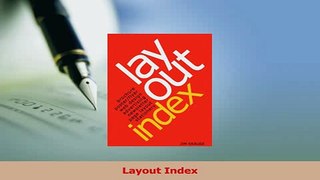 Read  Layout Index Ebook Free