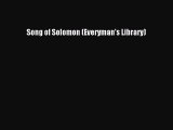 Download Song of Solomon (Everyman's Library)  Read Online