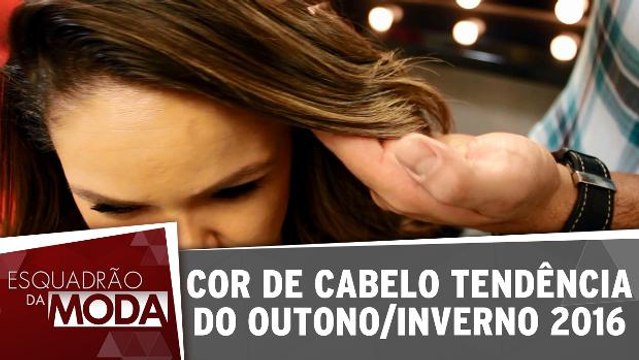 Rodrigo Cintra fala da cor de cabelo tendência do Outono/Inverno 2016