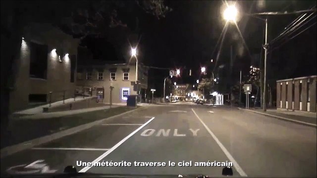 Une météorite traverse le ciel américain