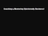 Download Coaching & Mentoring (Quickstudy: Business) PDF Free