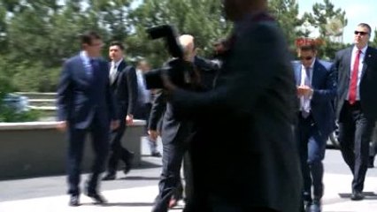 Davutoğlu'ndan YÖK'e Veda Ziyareti