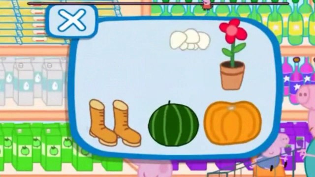 Peppa Pig Grocery Shopping at the Supermarket ✿ Full Gameplay ✿ Best app gameplay episode for kids