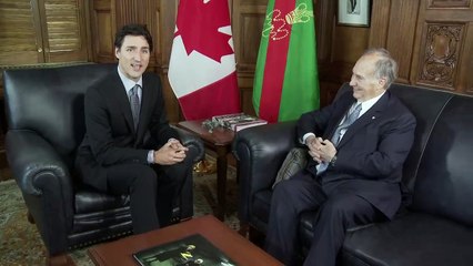 His Highness the Aga Khan met with The Rt. Hon. Prime Minister Justin Trudeau