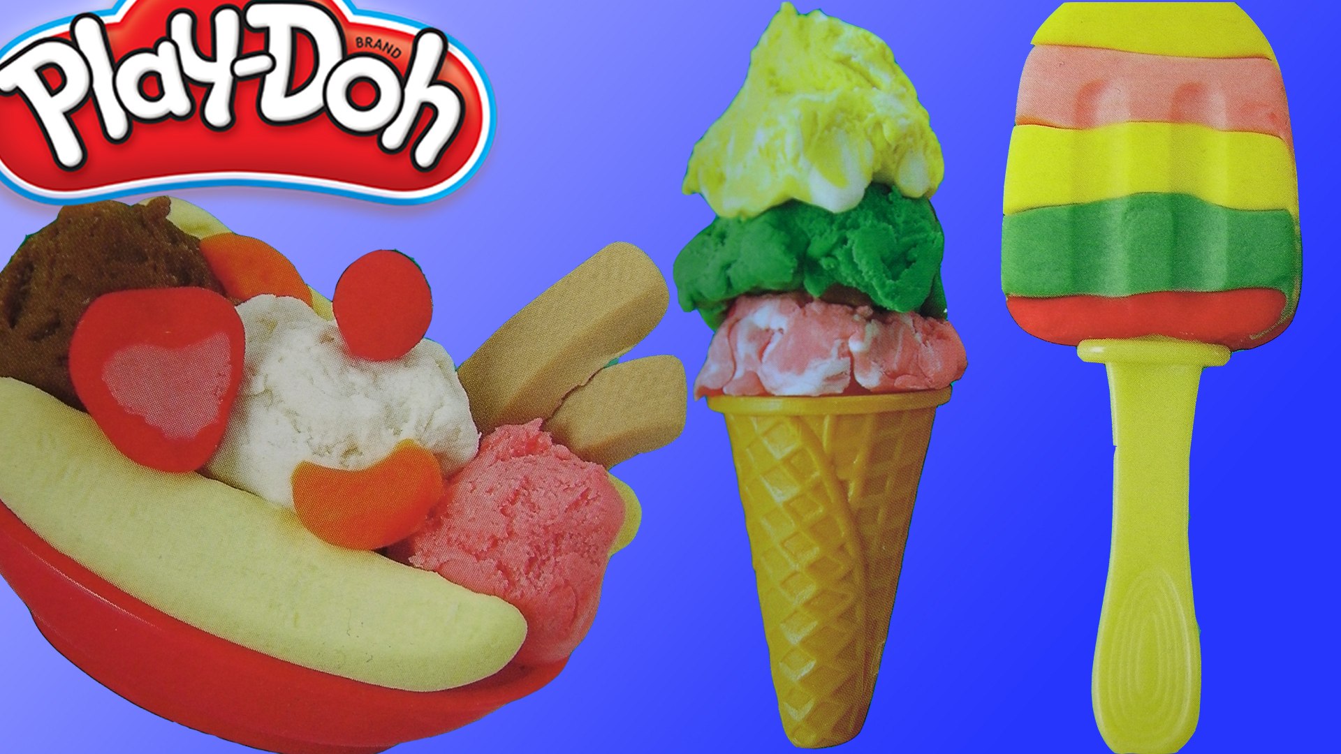 Playdoh Oyun Hamuru Dondurma Seti ile Tatlı ve Dondurma yapımı -  Dailymotion Video