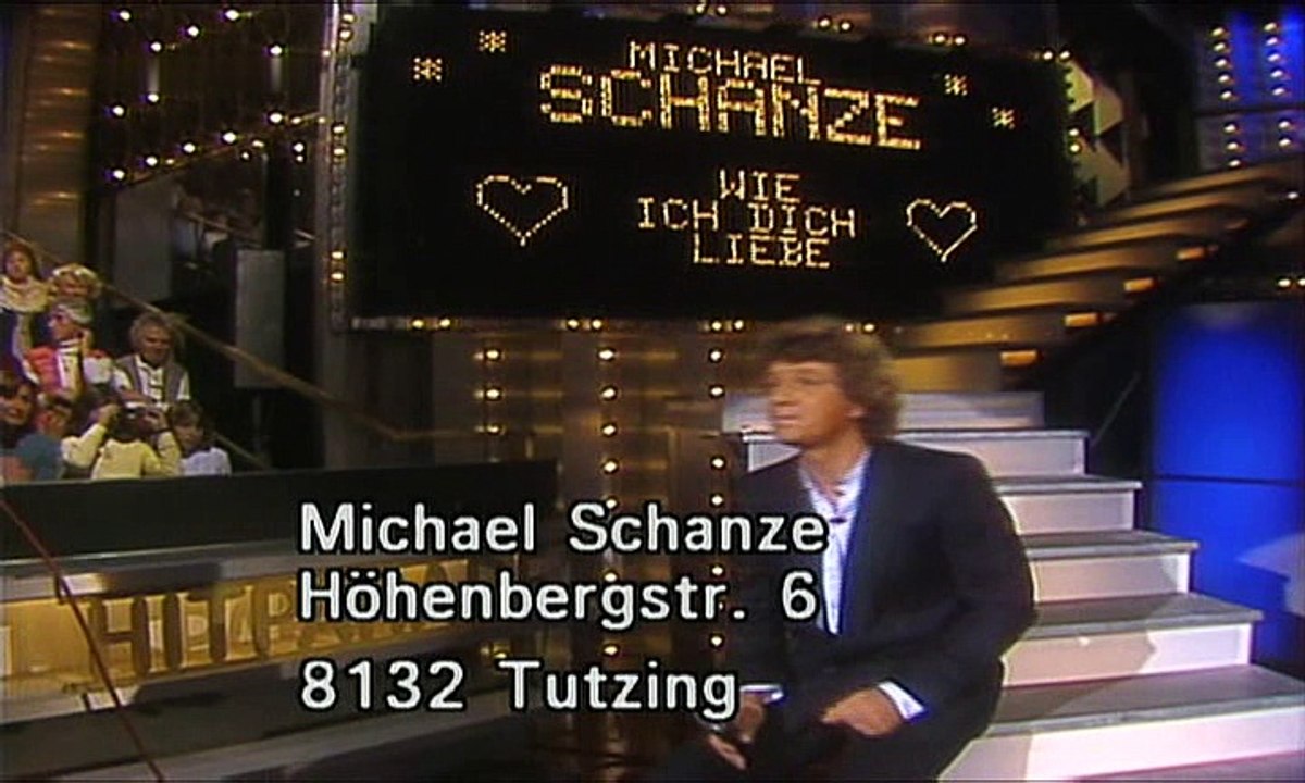 Michael Schanze - Wie ich dich liebe 1981