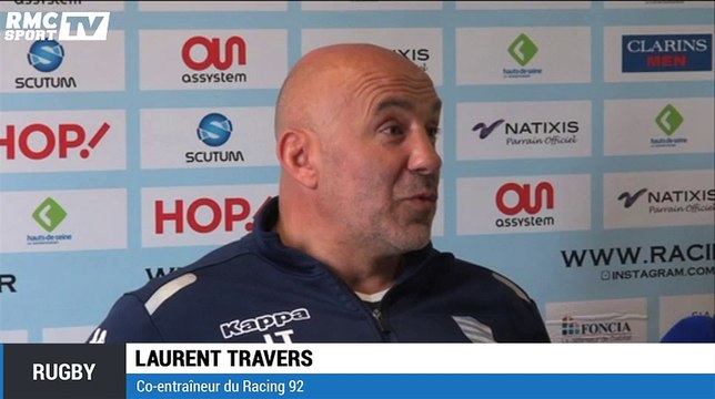 Racing 92 - Travers n'a aucun regret d'avoir fait jouer Carter face aux Saracens