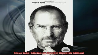 EBOOK ONLINE  Steve Jobs Edición en Español Spanish Edition  FREE BOOOK ONLINE