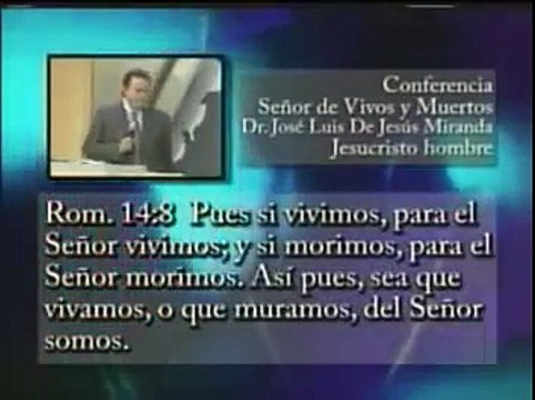 SEÑOR DE VIVOS Y MUERTOS