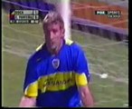 Gol de Palermo a Cerro Porteño (Boca 5-Cerro Porteño 1 29-09-2005)