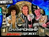 WWE RAW 8-1-2005 - John Cena vs Carlito (Chris Jericho as Ref) (WWE Championship) (1-2)