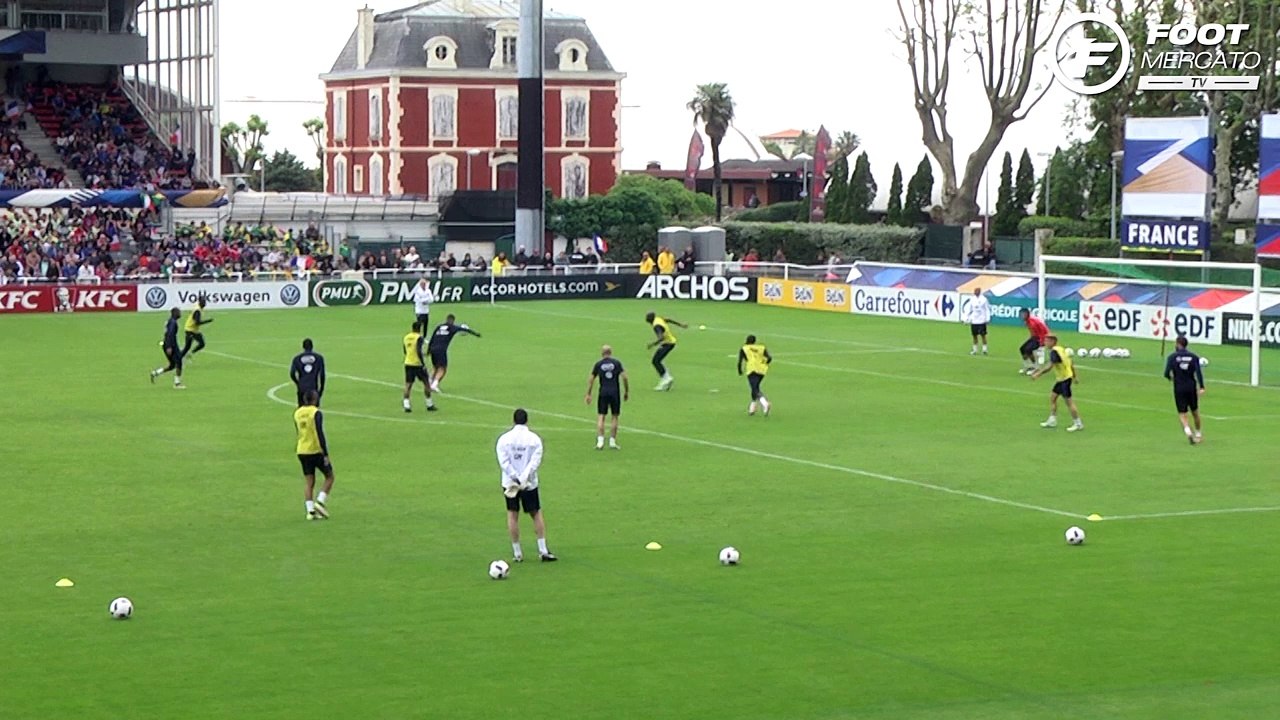 EdF : Ben Arfa et Gignac mystifient Areola à l'entraînement