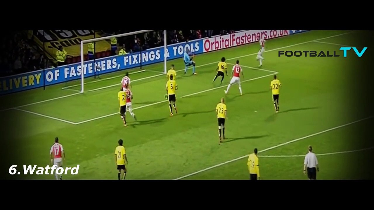 Ozil - Toàn bộ 19 pha kiến tạo ở Ngoại hạng Anh 2015/16