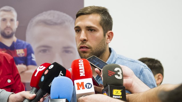 Jordi Alba: “El Sevilla nos lo pondrá muy difícil en la final”