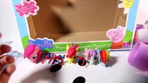 Play Doh Peppa Pig Spiderman Surprise Eggs My Little Pony Play Dough Stop Motion Peppa Pig Episodes