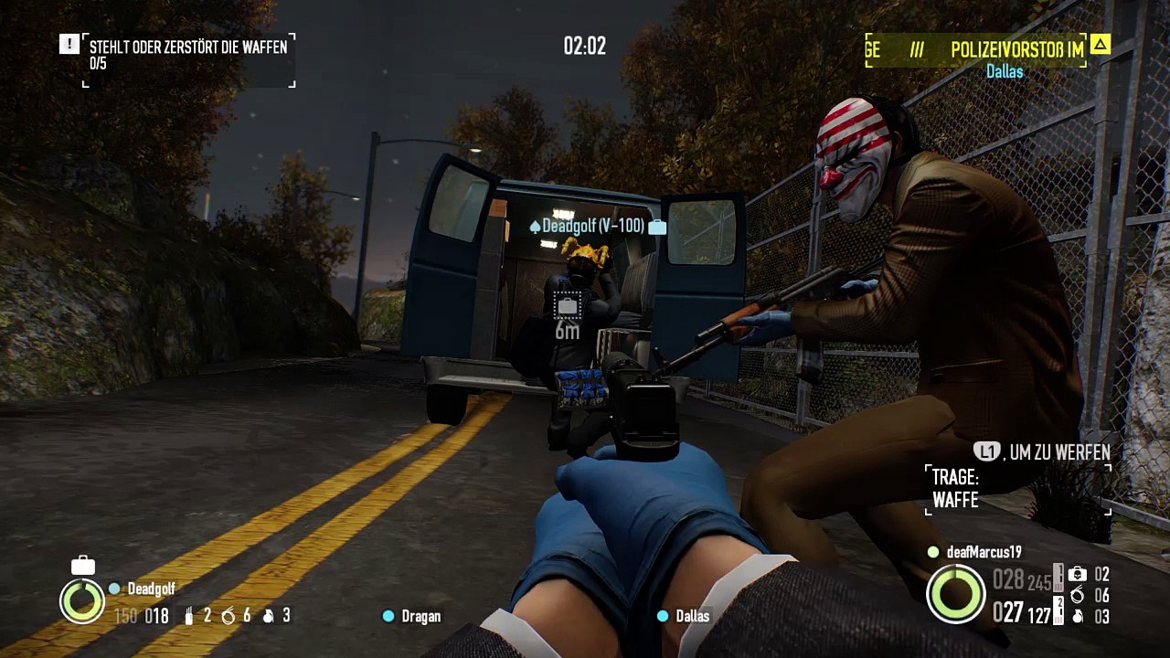 PAYDAY 2 How to duplicate Gun Bags on firestarter