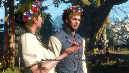 The Witcher 3 Heart of Stone Quest Dead's Man Party Quest Walkthrough Gameplay Part 2 (The Wedding)