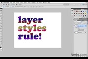 Photoshop CS5 Tutorials-23 Essential Layer Effects and Styles 6. Scale Effects