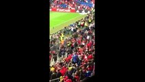 Liverpool And Sevilla Fans Clash In St. Jakob Park Before Europa League Finale Kick Off!