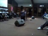 1 Brother daniel rivera preaching at out 2009 camp